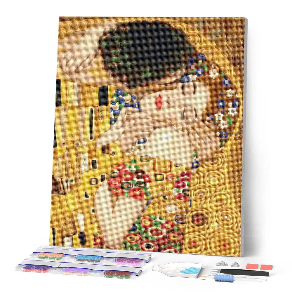 Figured'Art De Kus diamond painting 40x50 cm Klimt