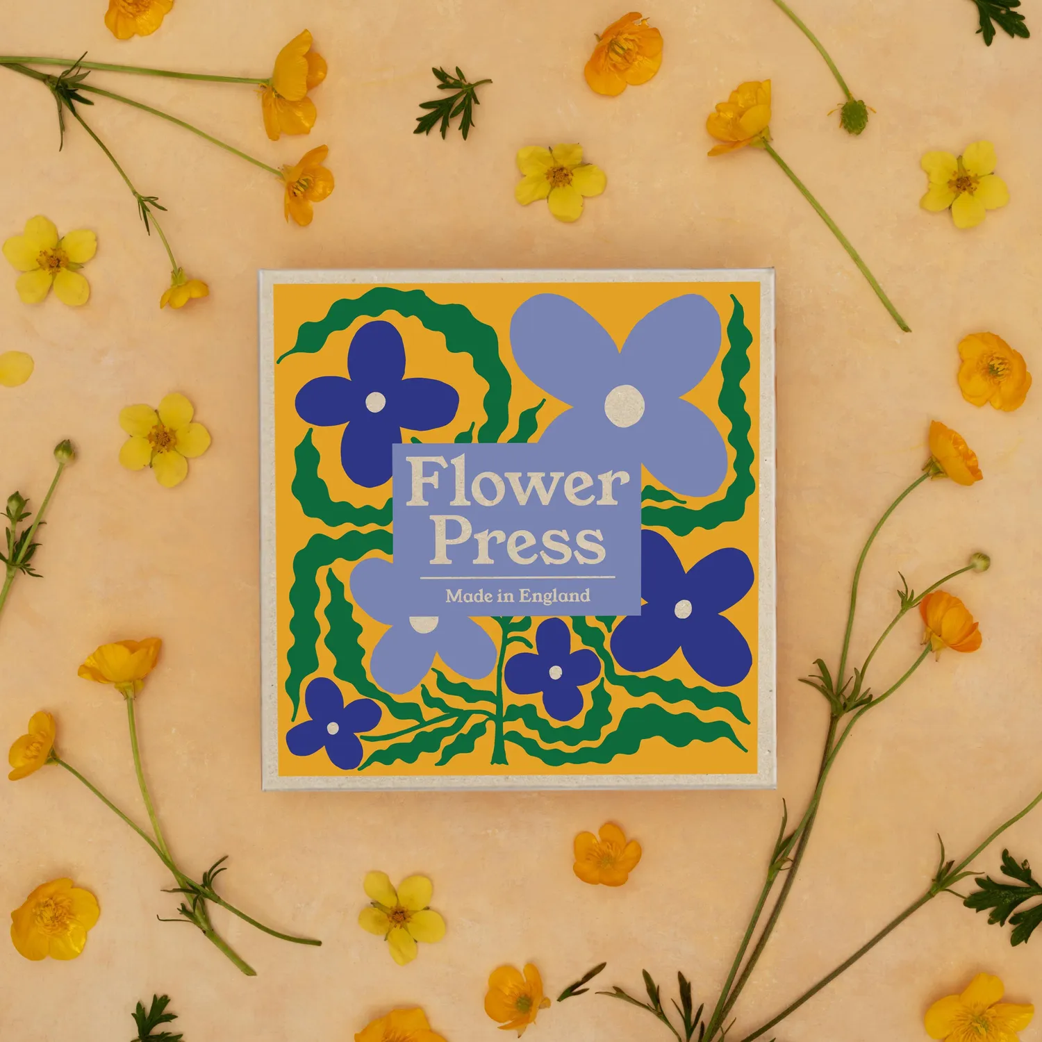 Studio Wald Smock bloemenpers 15x15cm