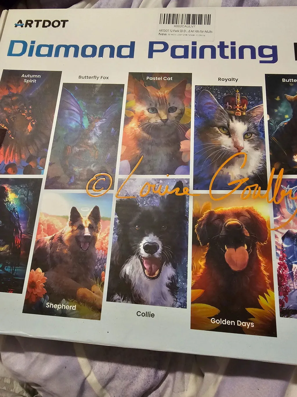 ARTDOT Fantastic Animal diamond painting 12 doeken dieren