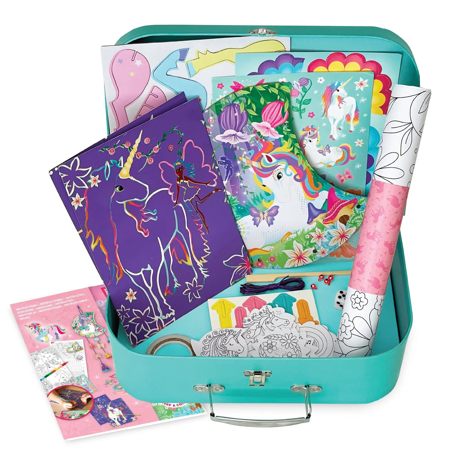 Box Candiy Unicorn Adventures Activity knutselset 20-delig