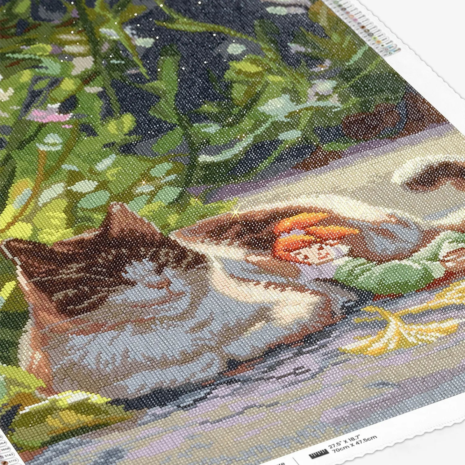 ARTDOT Warm in the Sun diamond painting vierkant 47,5x70