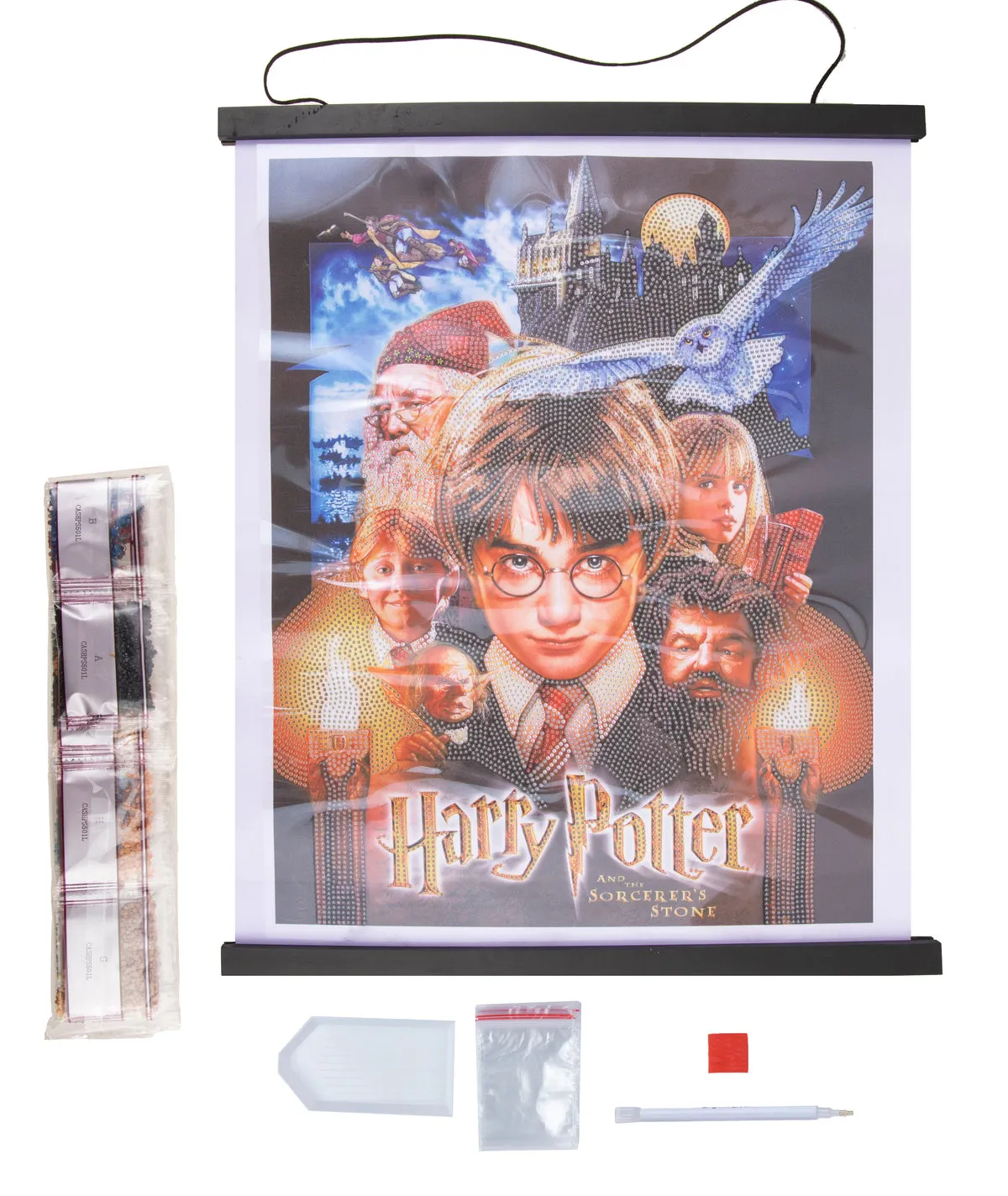 Craft Buddy Crystal Art Harry Potter diamond painting scroll 40x50 cm