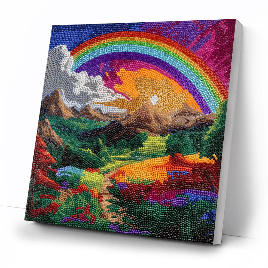 Craft Buddy Ethereal Escape canvas diamond painting 30x30cm