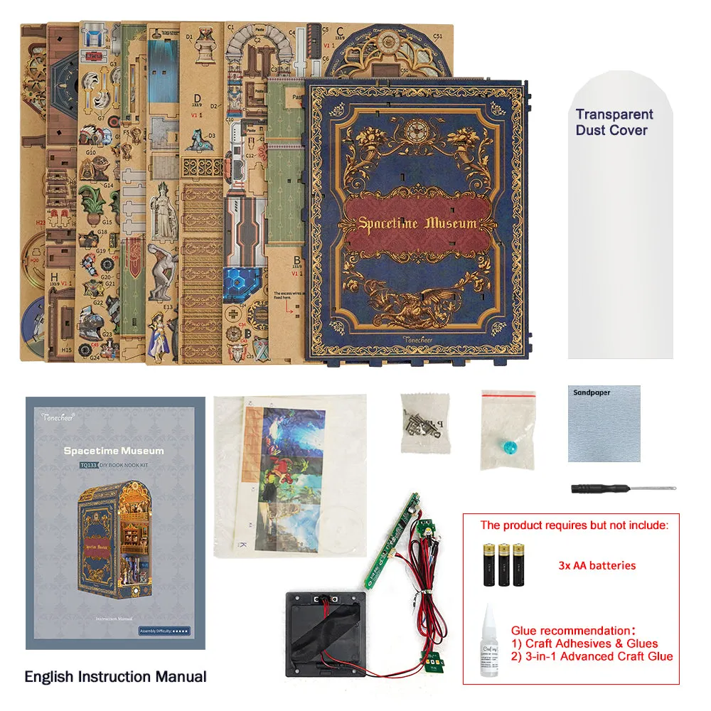 Figured'Art Book Nook Ruimtetijd Museum 279 delig