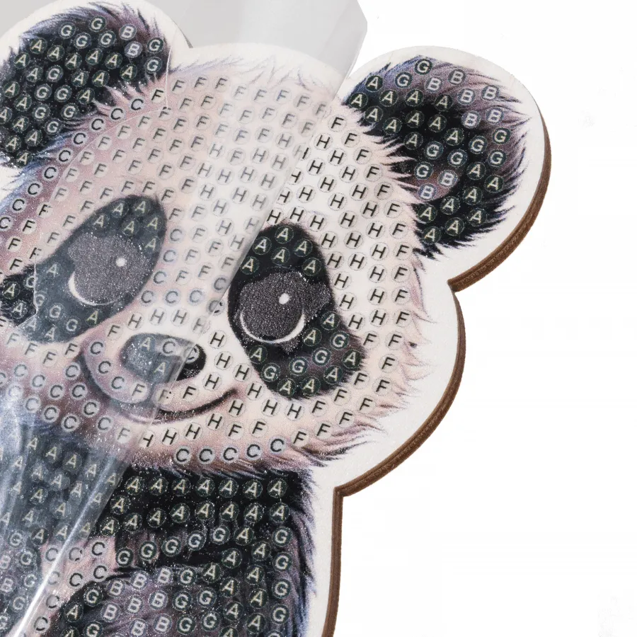Craft Buddy Wildlife Buddies Panda figuur 11 cm knutselset