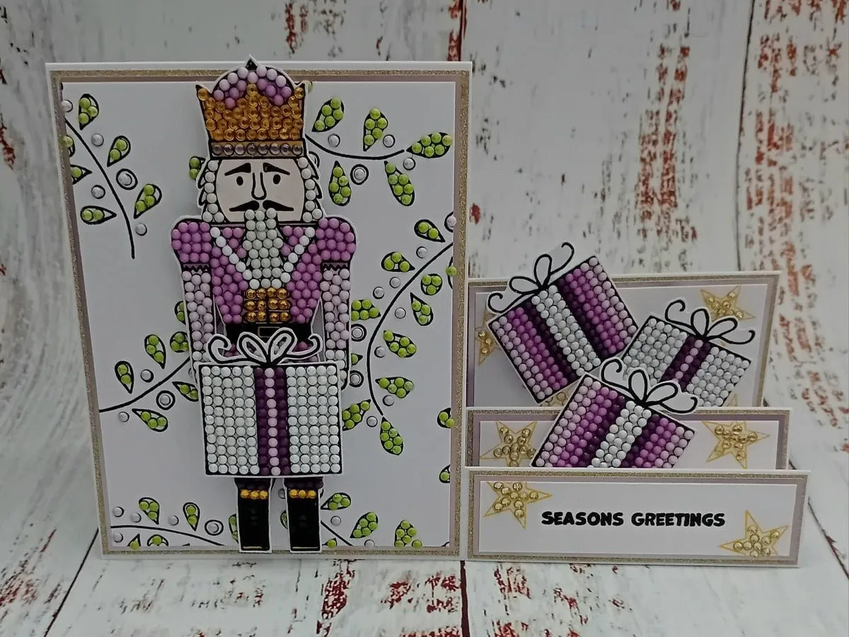 Craft Buddy Crystal Art Nutcracker King stempelset A6 3 stuks
