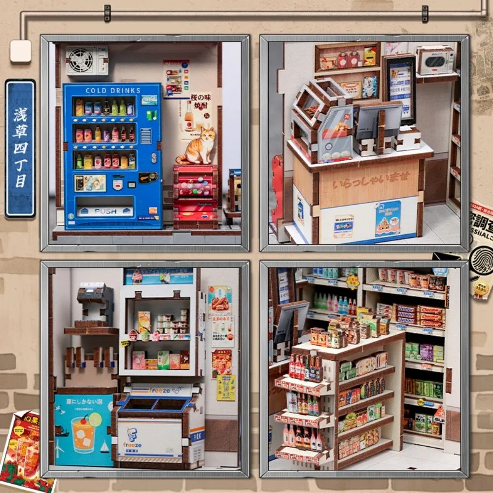 Figured'Art Book Nook Buurtwinkel van Beika-chō huisje 288 stuks