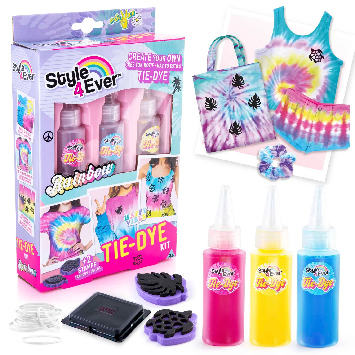 Canal Toys Style 4 Ever Tie Dye stempelset