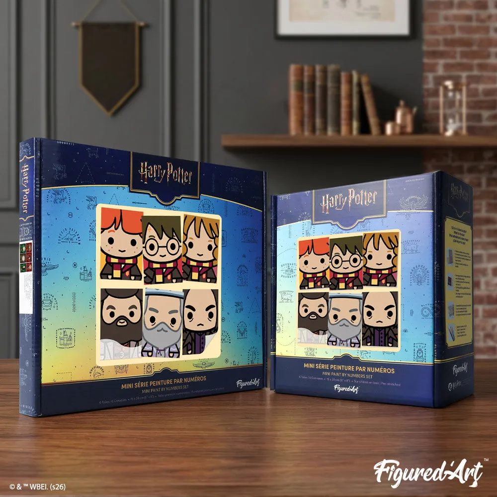 Figured'Art Mini Chibi-gezichten van Harry Potter schilderen op nummer 6 stuks