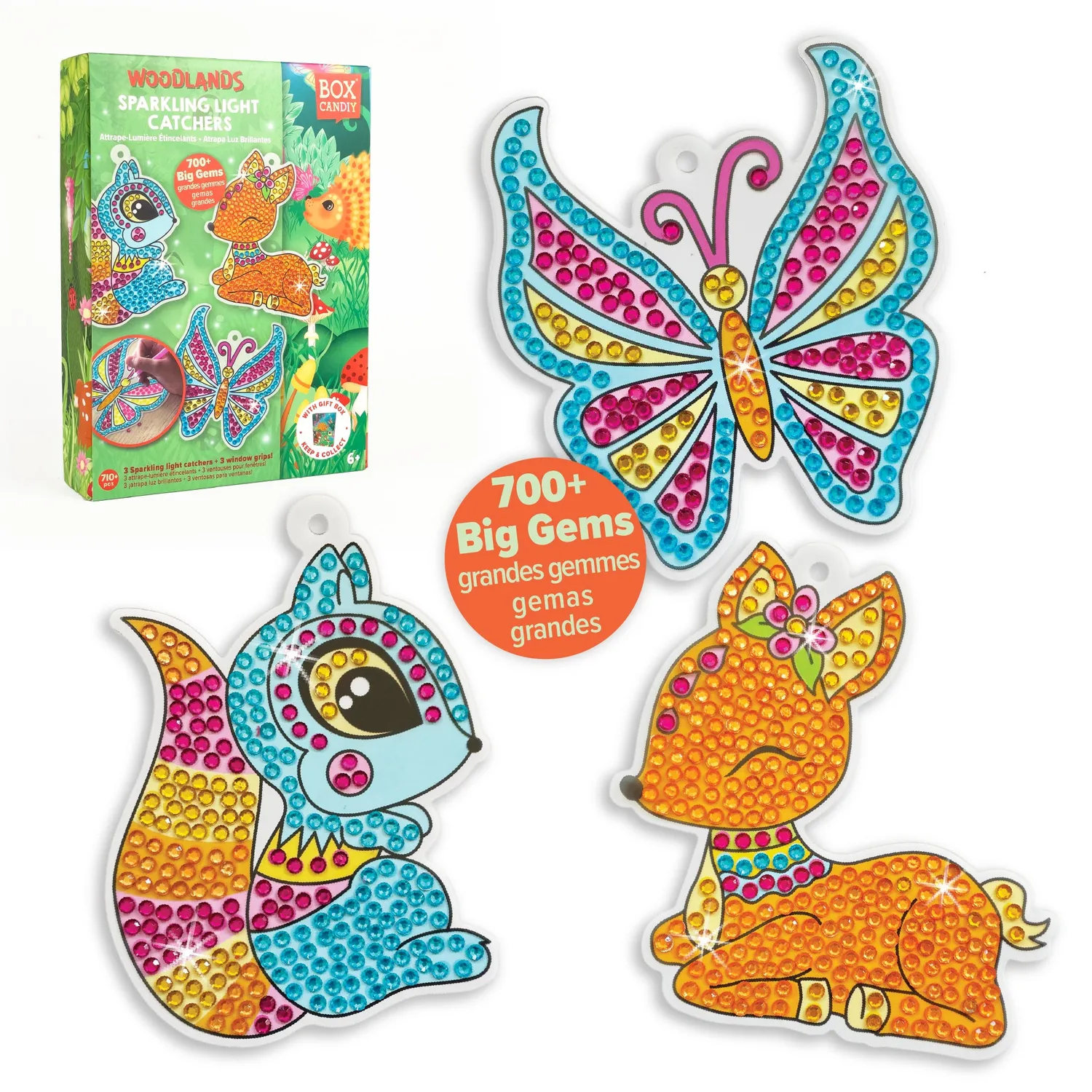 Box Candiy Woodlands Sparkling Light Catchers raamhanger