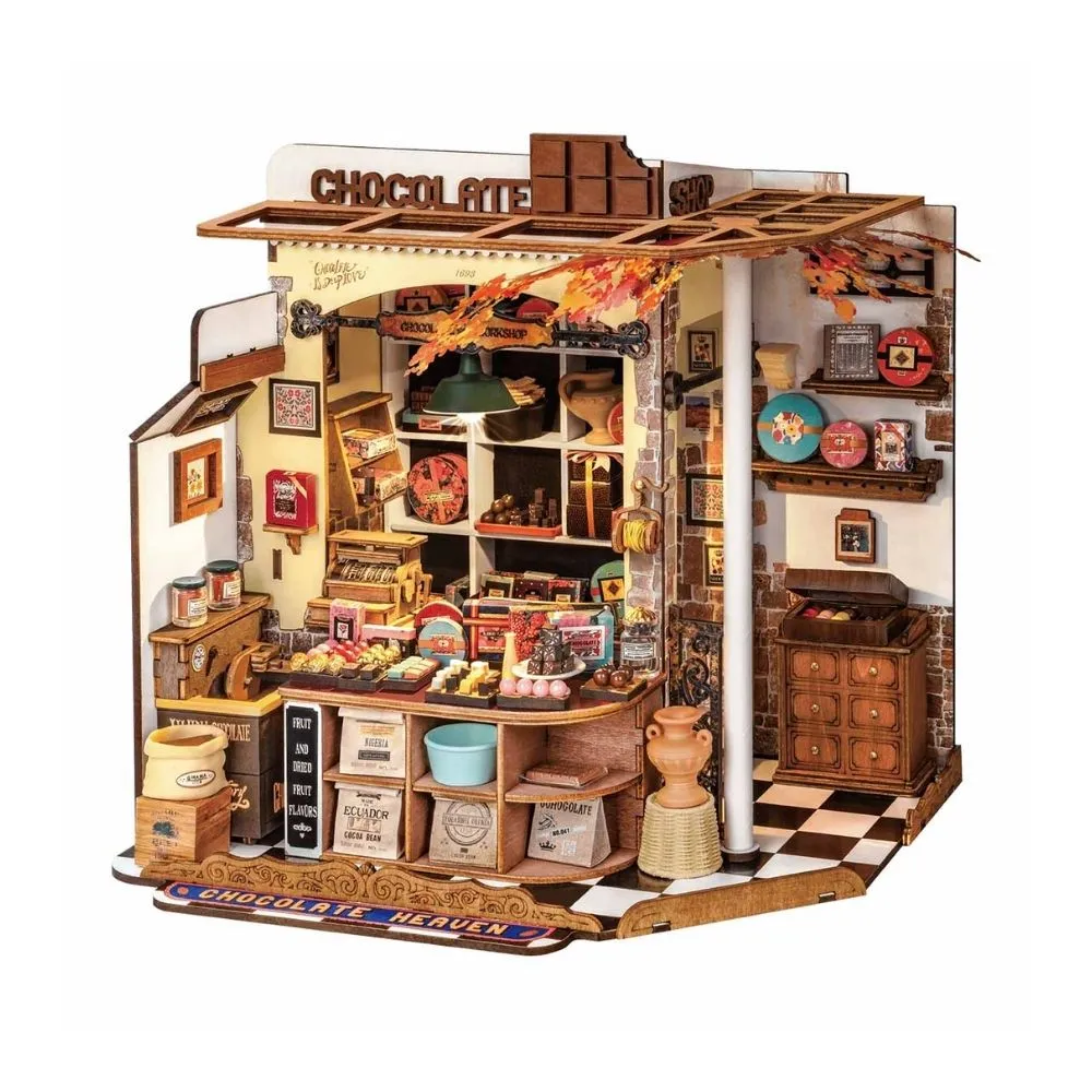 Figured'Art Henry's Chocolade miniatuurhuisje bouwpakket 330-delig