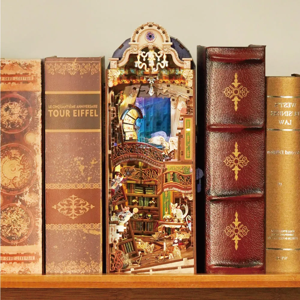 Figured'Art Magische Bibliotheek book nook 314-delig met led