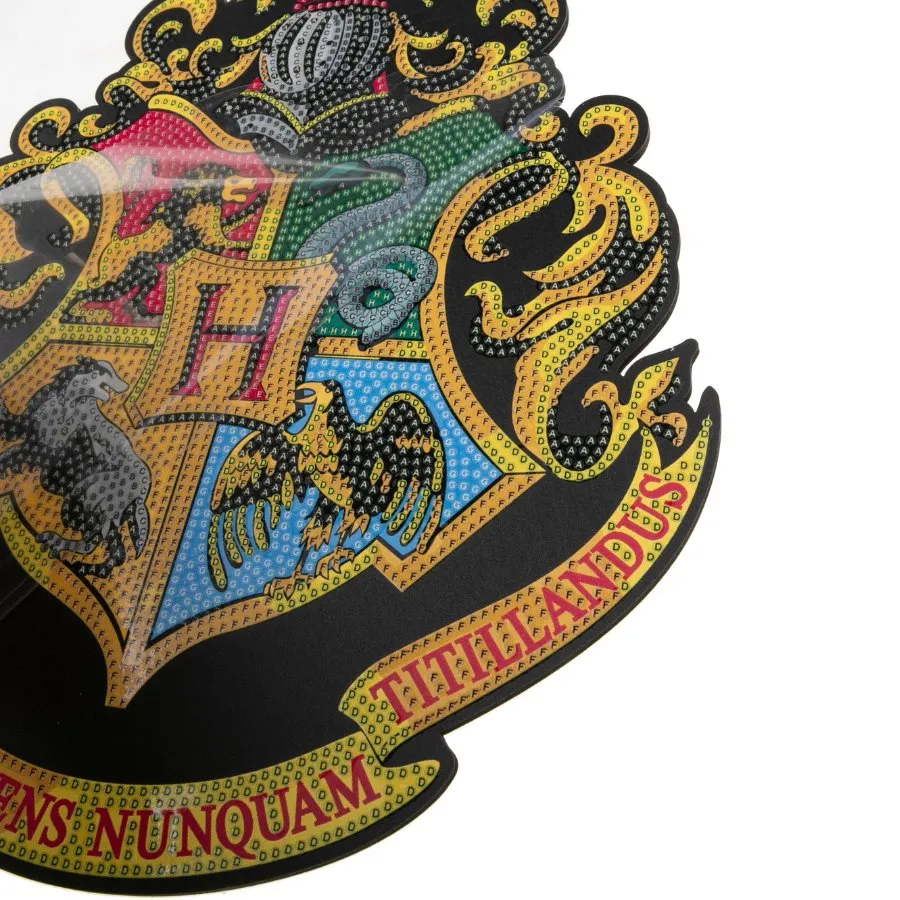 Craft Buddy Crystal Art Hogwarts Crest hanger Harry Potter