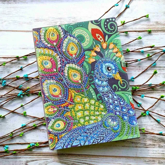 Figured'Art Pauw Diamond Painting Notitieboek A5 64 pagina's Rond