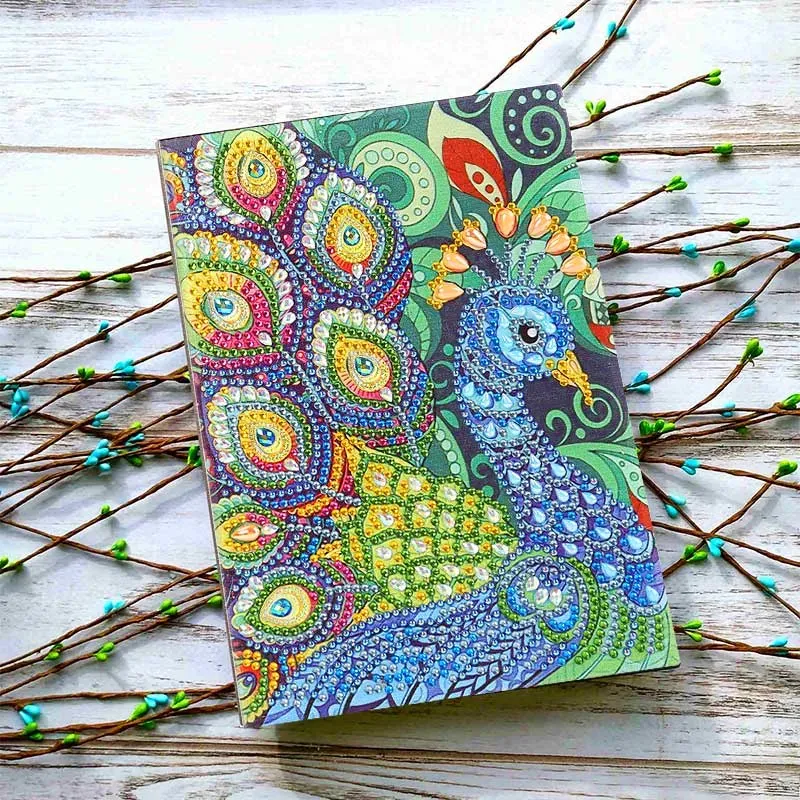 Figured'Art Pauw Diamond Painting Notitieboek A5 64 pagina's Rond