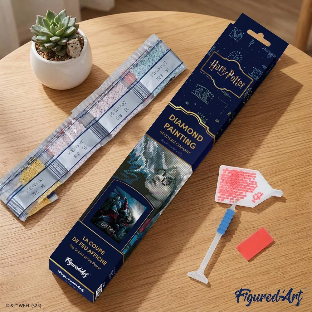 Figured'Art Harry Potter Vuurbeker Diamond Painting Film