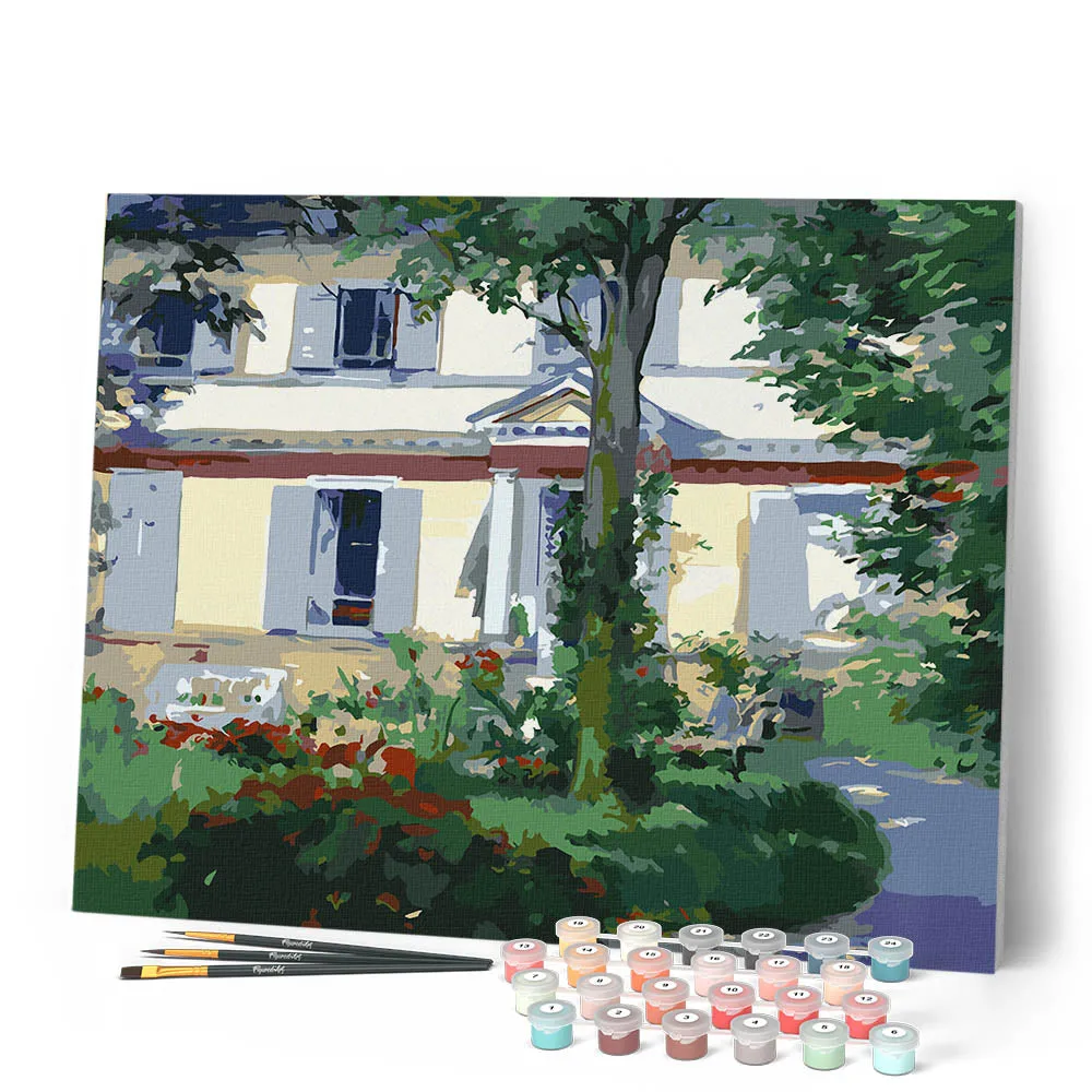 Figured'Art Huis in Rueil Manet schilderen op nummer 40x50cm gemiddeld
