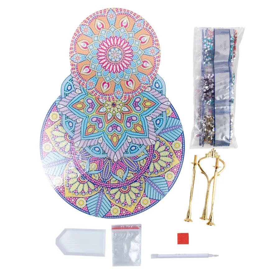Craft Buddy Crystal Art Three Tier etagere taartstandaard 3-laags