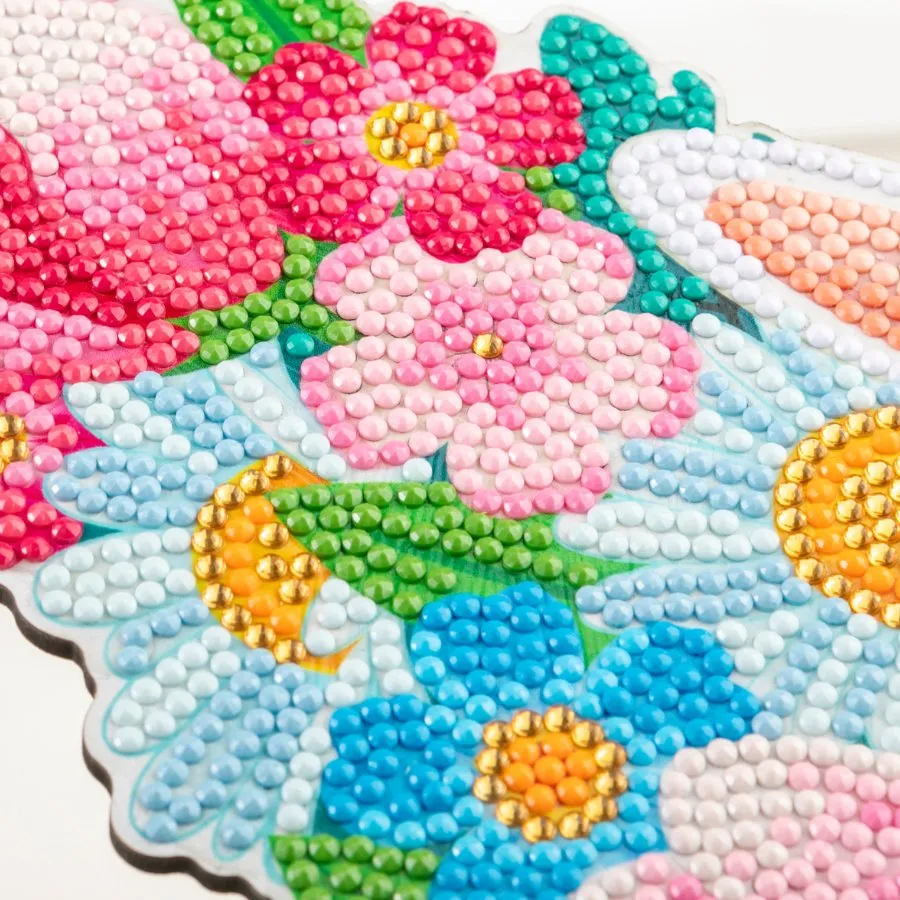 Craft Buddy Crystal Art Easter diamond painting 2 konijnen
