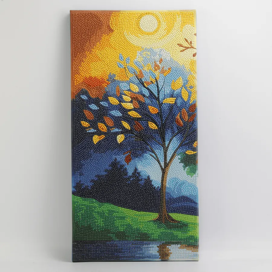 Craft Buddy Crystal Art Autumn Trio drieluik diamond painting herfst