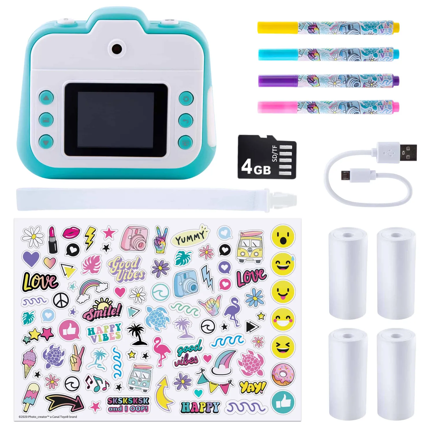 Canal Toys Photo Creator Instant Camera kindercamera