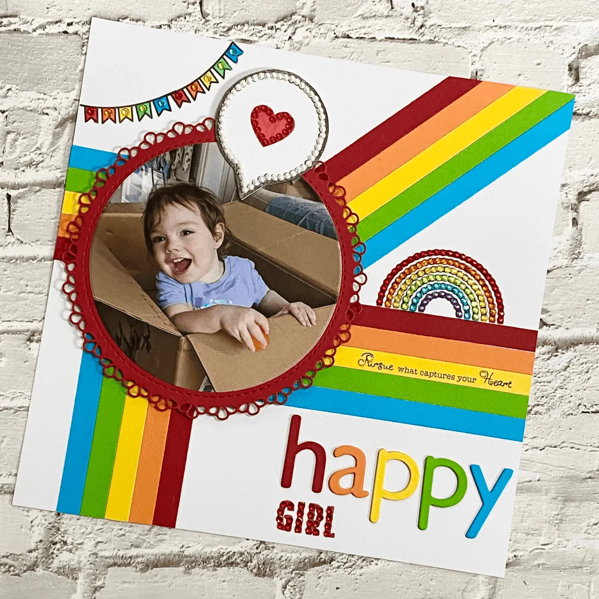 Craft Buddy Crystal Art Capture & Moment stempelset A6 scrapbook