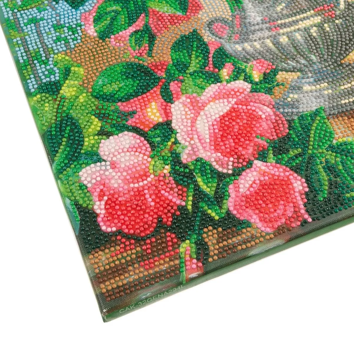 Craft Buddy Crystal Art Graceful Roses canvas 40x50cm rozen