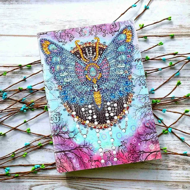 Figured'Art Vlinder notitieboek diamond painting A5 64 pagina's
