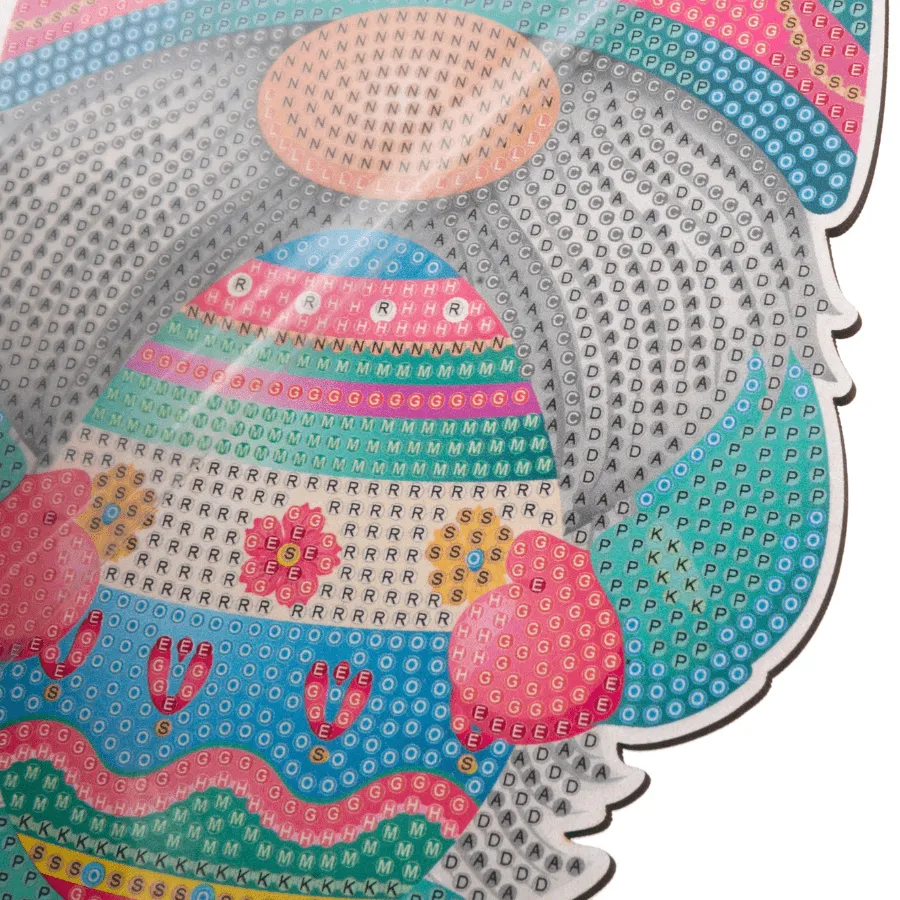 Craft Buddy Crystal Art Easter Gnome 3D scene diamond painting