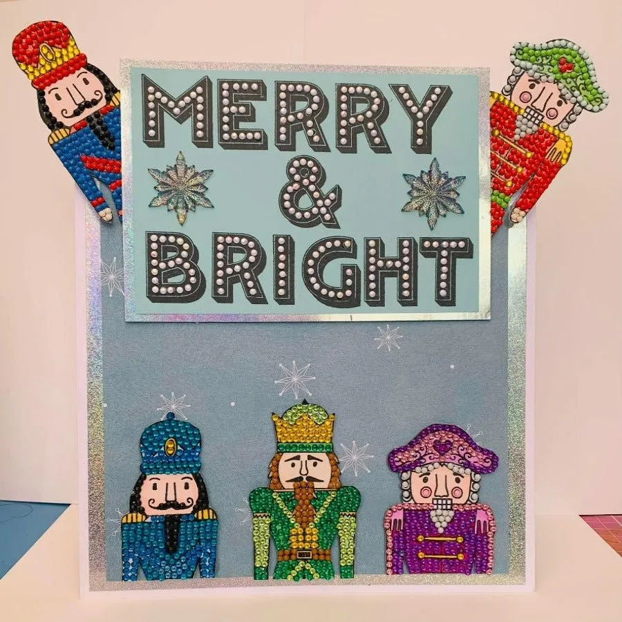 Craft Buddy Crystal Art Nutcracker Soldier stempelset A6 kerst