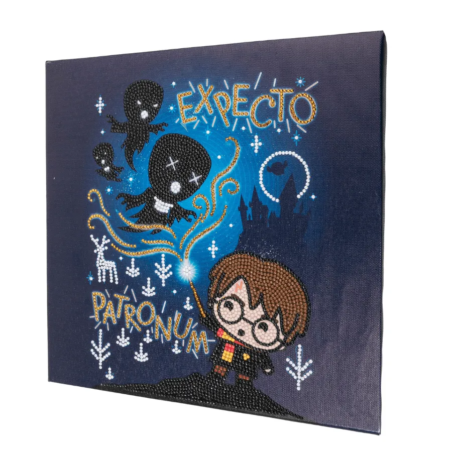 Craft Buddy Crystal Art Harry Potter Expecto Patronum canvas 30x30