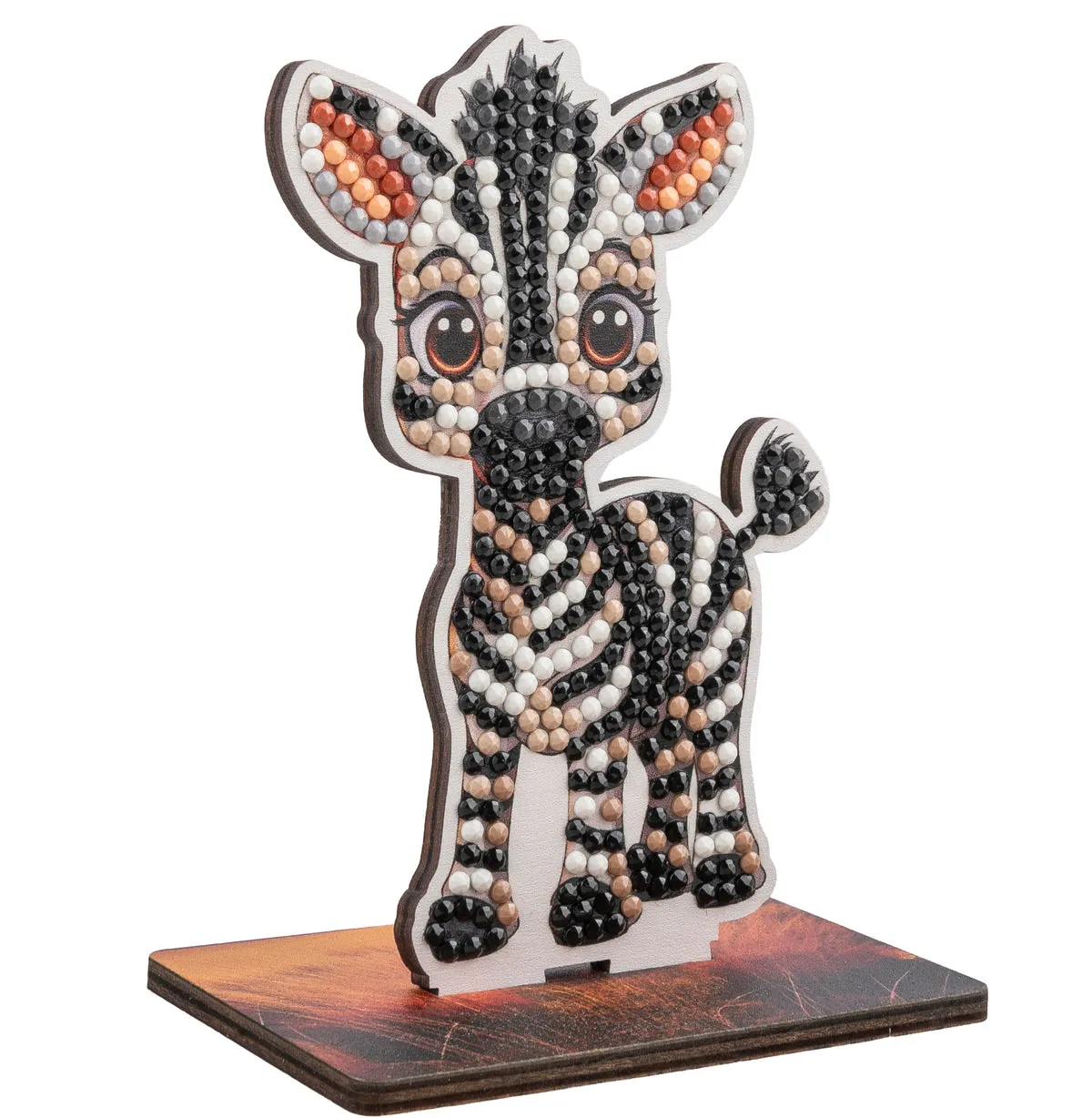 Craft Buddy Wildlife Buddies Zebra figuur 11 cm knutselset