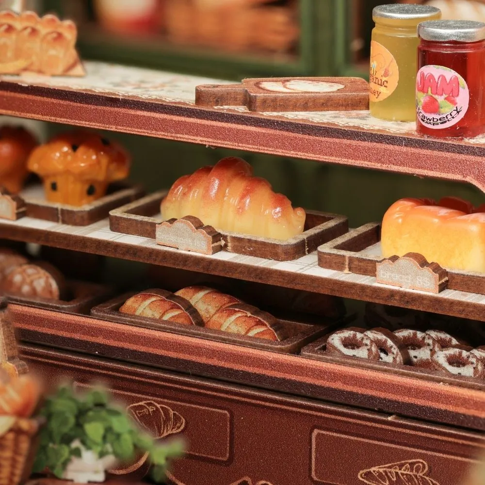 Figured'Art Mrs. Hunt miniatuurhuisje bakkerij 17x13x21 cm