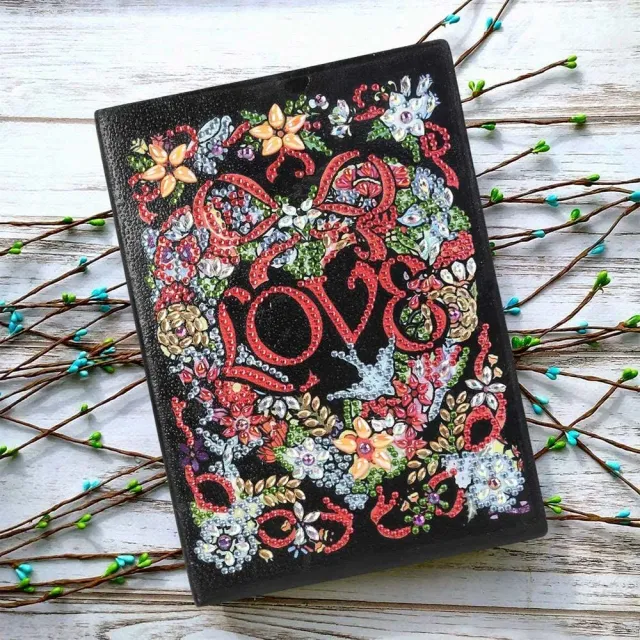 Figured'Art Liefde diamond painting boek A5 50 pagina's strass