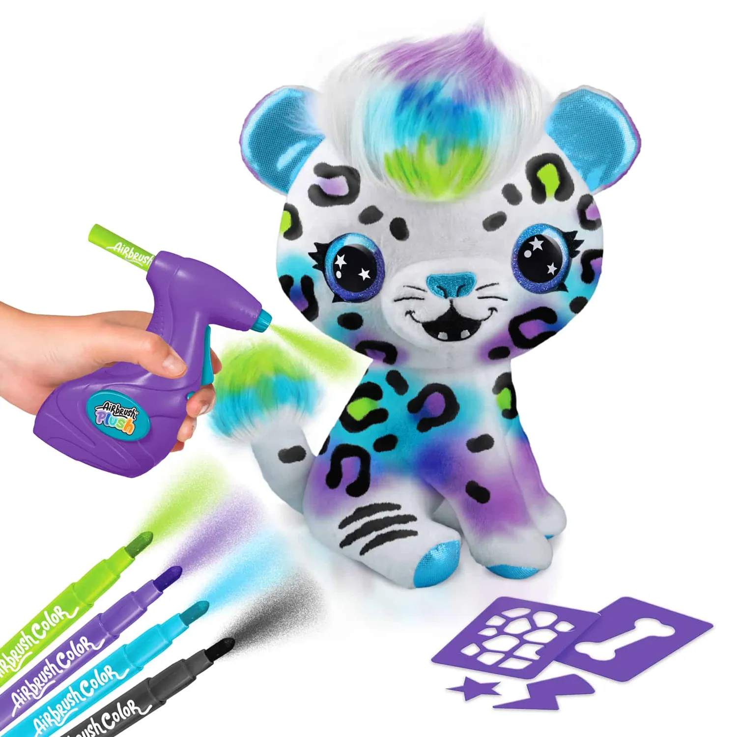 Canal Toys Airbrush Plush Wild Cat knuffelset