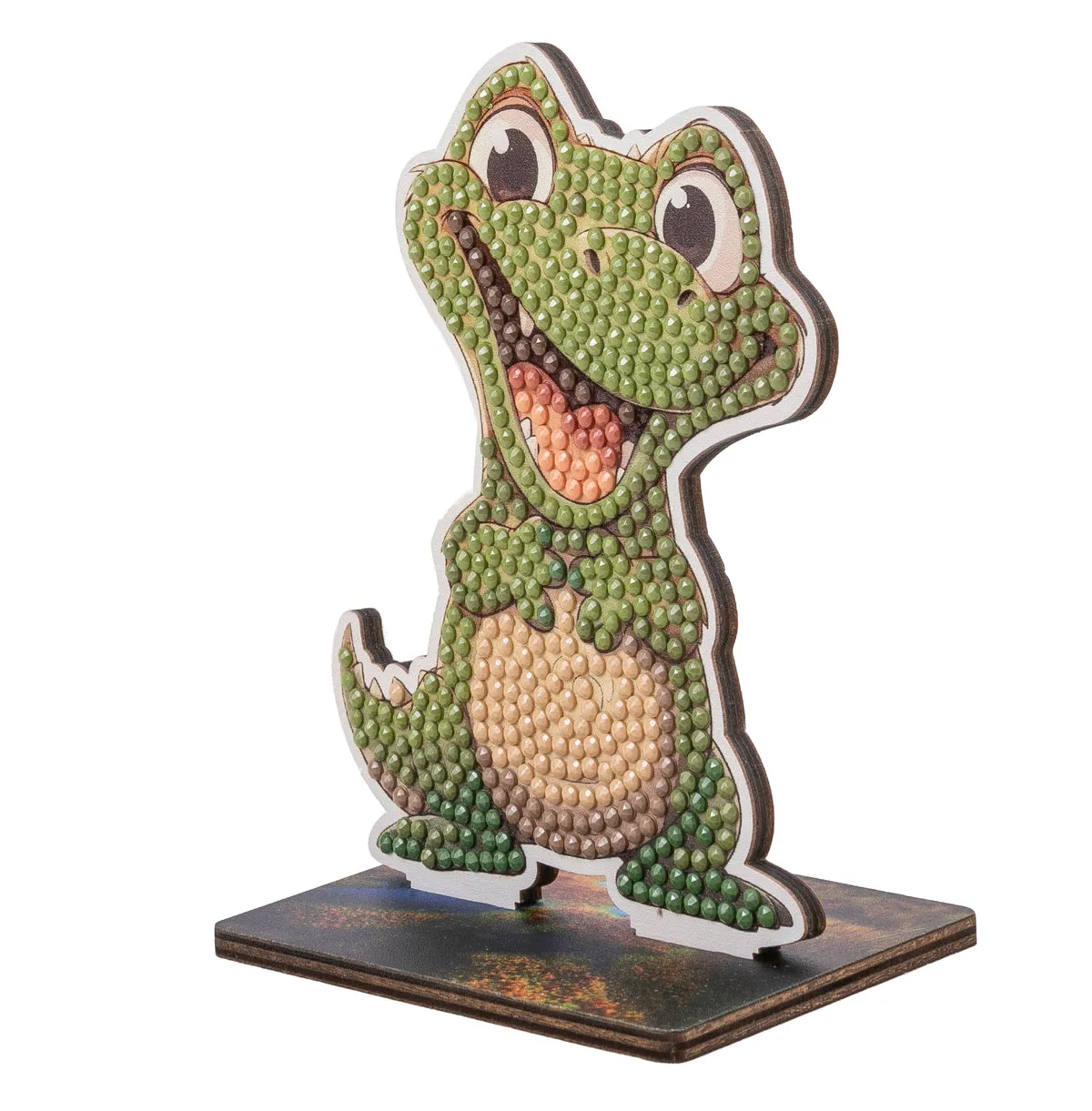 Craft Buddy Crystal Art Wildlife Buddies Alligator diamond painting figuur