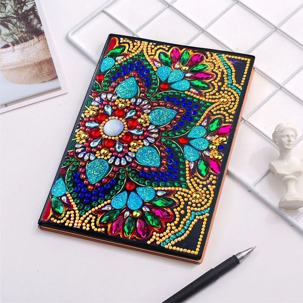 Figured'Art Boek met Bloem diamond painting boek A5 50 pagina's