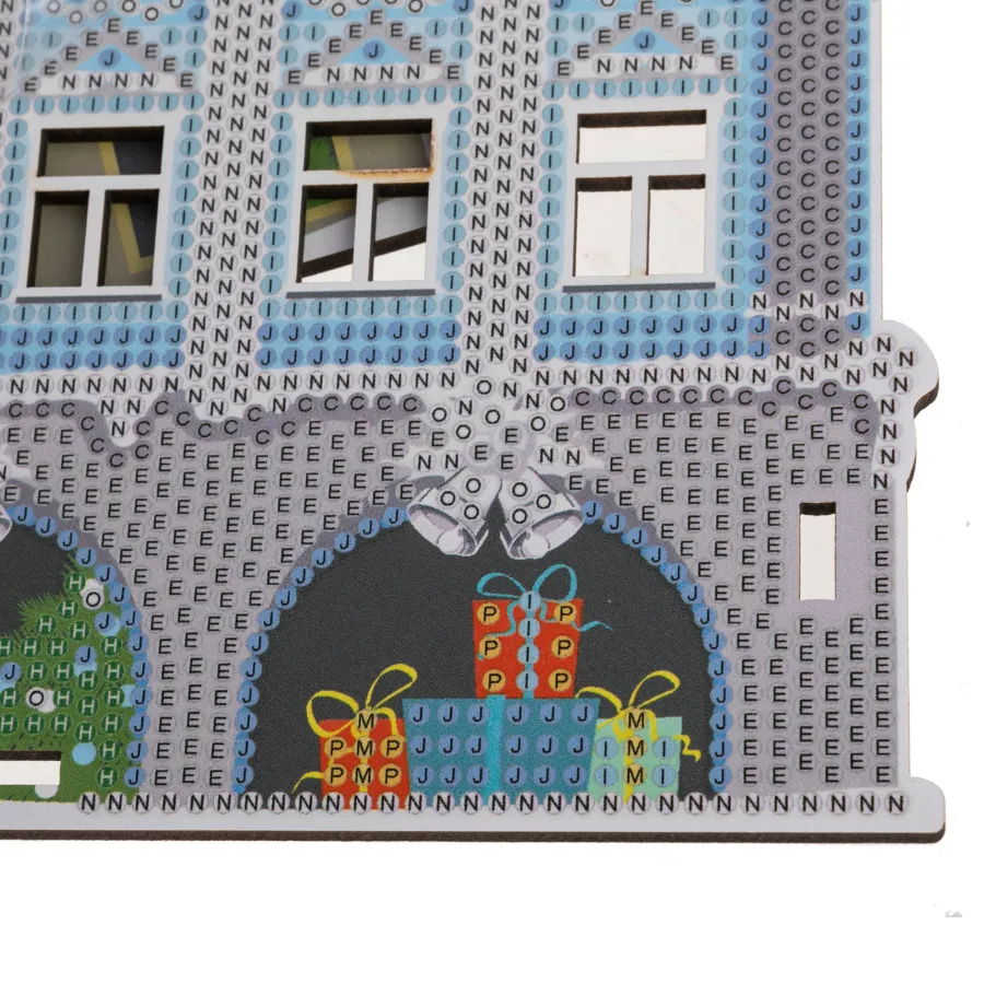 Craft Buddy Crystal Art Festive snoephouder knutselset 23x35cm