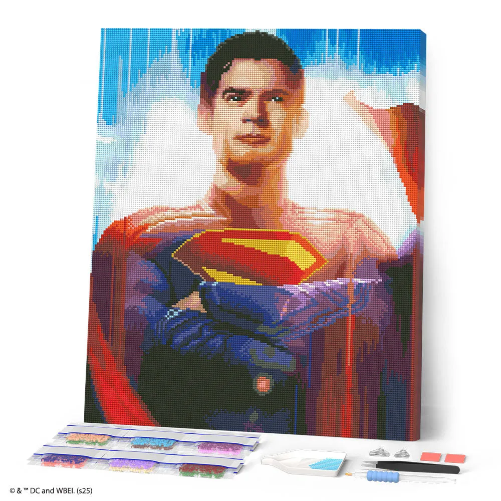 Figured'Art Superman 2025 diamond painting poster 40x50 cm