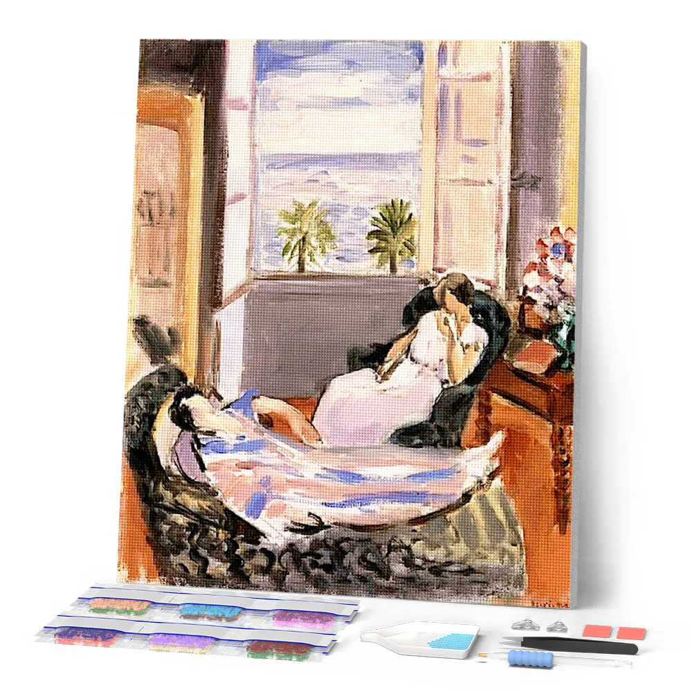 Figured'Art Interieur Matisse diamond painting 40x50 cm vierkant