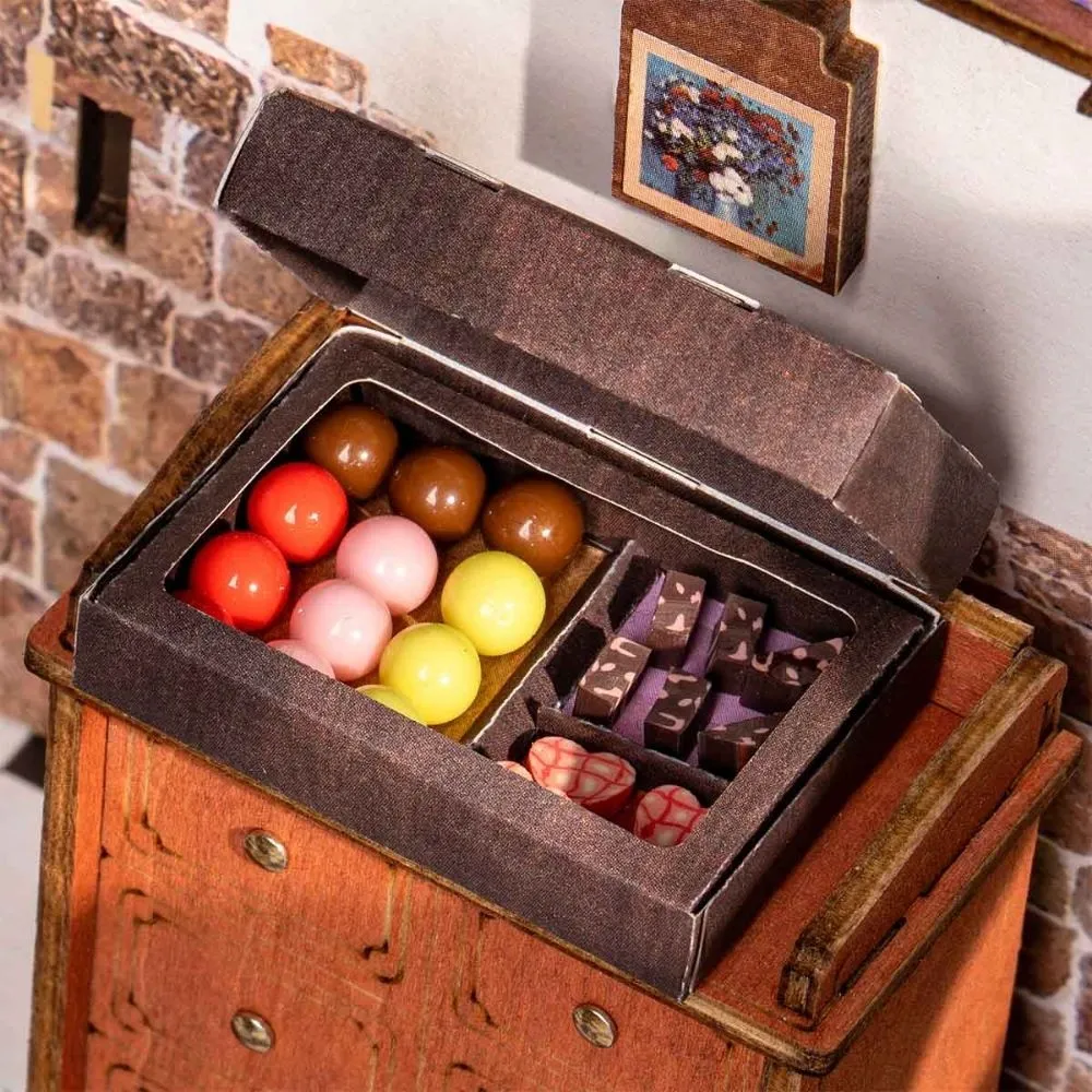 Figured'Art Henry's Chocolade miniatuurhuisje bouwpakket 330-delig