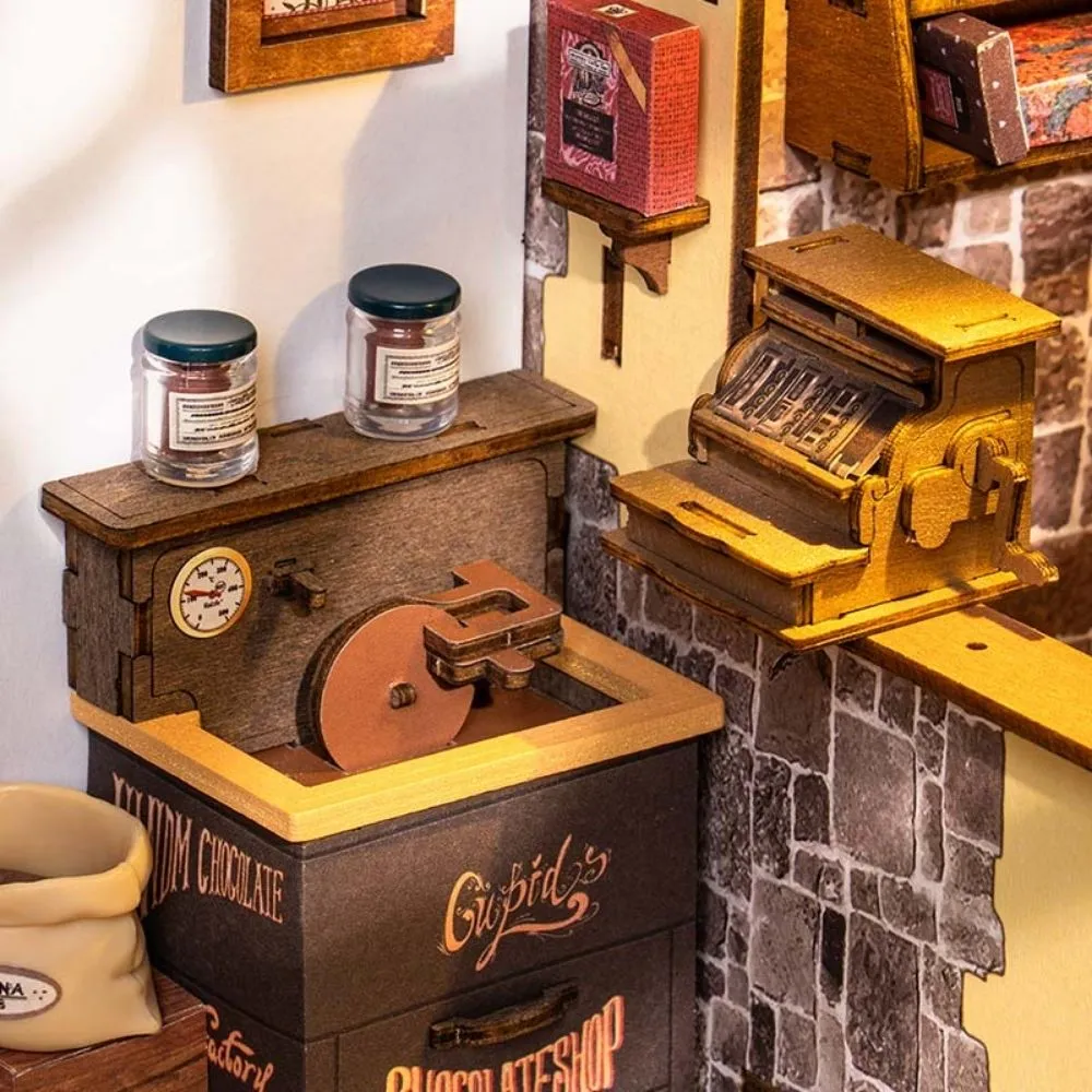 Figured'Art Henry's Chocolade miniatuurhuisje bouwpakket 330-delig