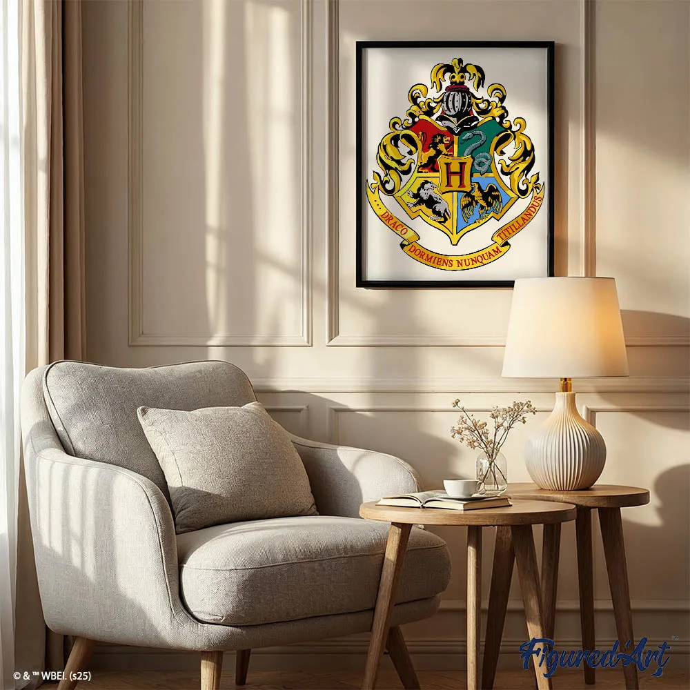 Figured'Art Harry Potter Hogwarts-wapenschilden schilderen op nummer