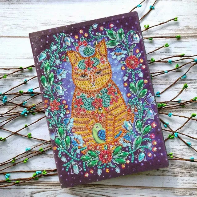 Figured'Art Diamond Painting Boek Kat A5 rond