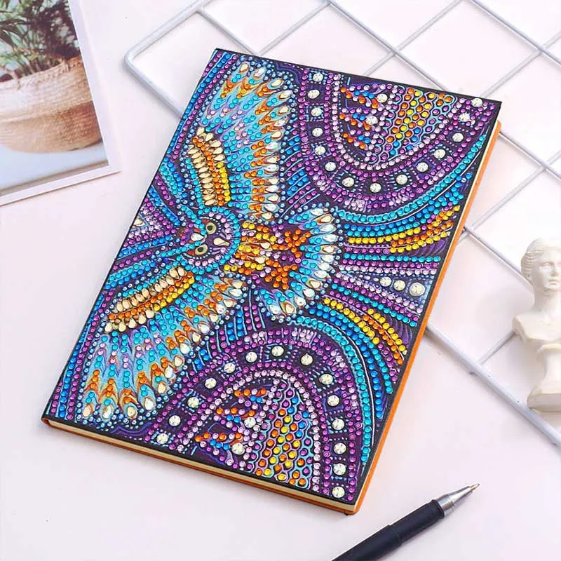 Figured'Art Uil boek diamond painting A5 50 pagina's