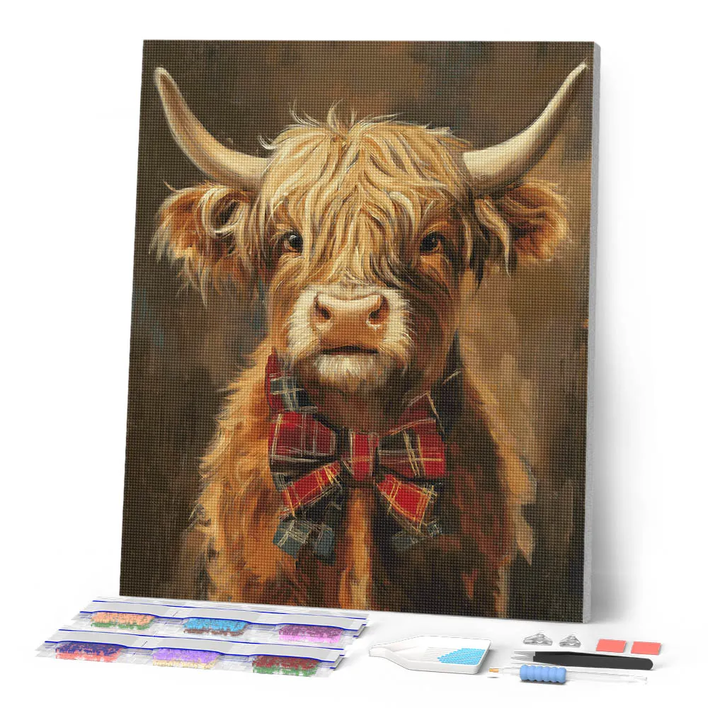 Figured'Art Mijnheer de Hooglander diamond painting full drill