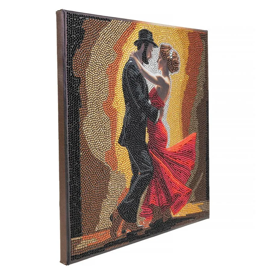 Craft Buddy Midnight Dance canvas diamond painting 30x30 danspaar