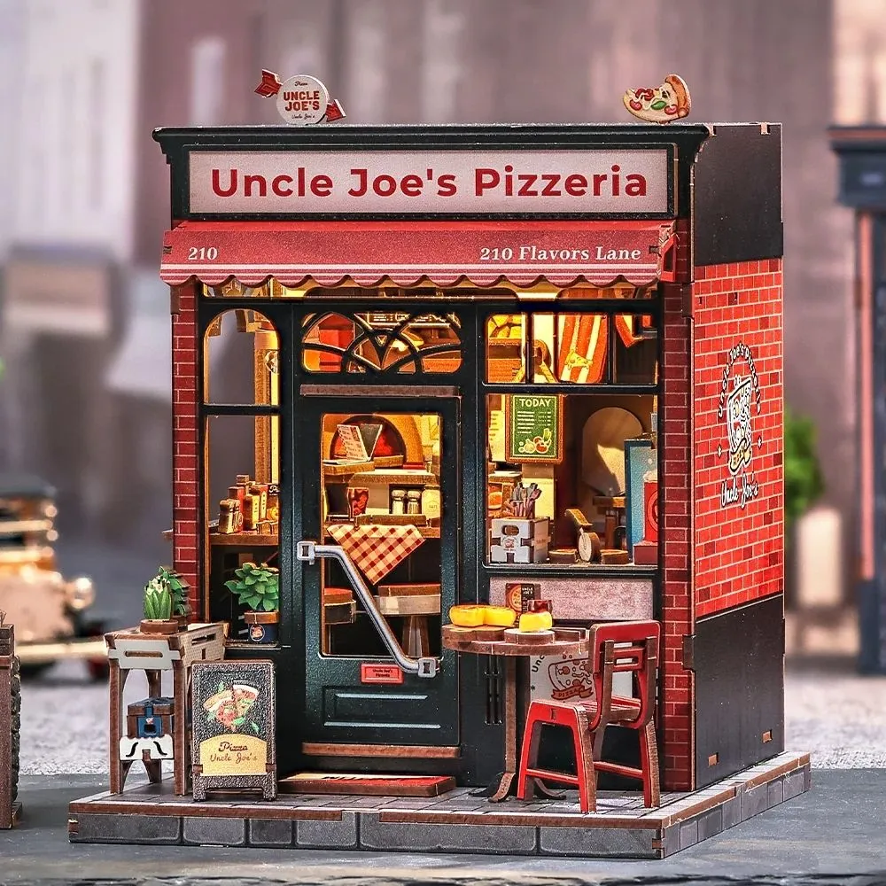 Figured'Art Nonkel Joes Pizzeria miniatuurhuisje 236 delen