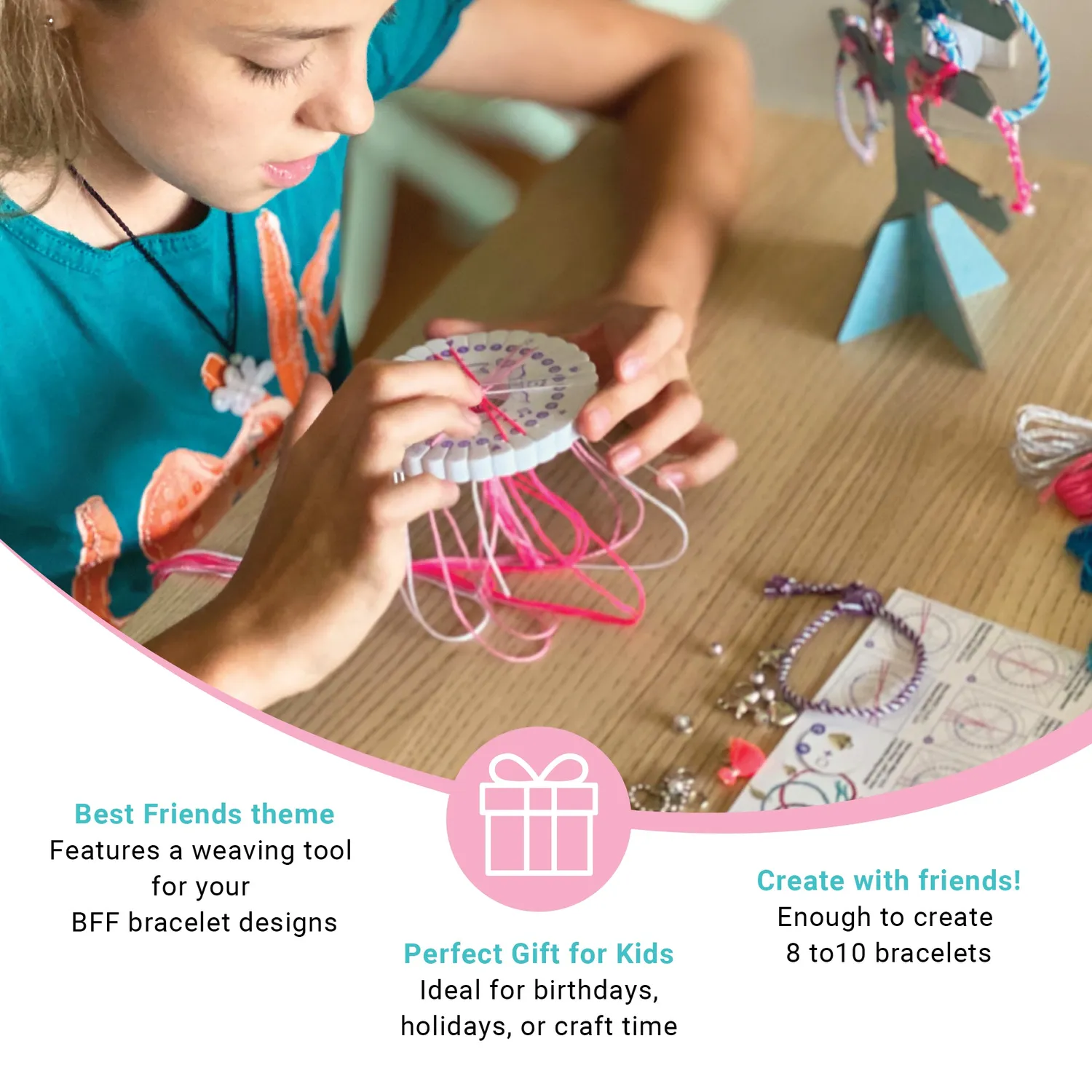 Box Candiy Friends Create Your Own Bracelets armbandenset