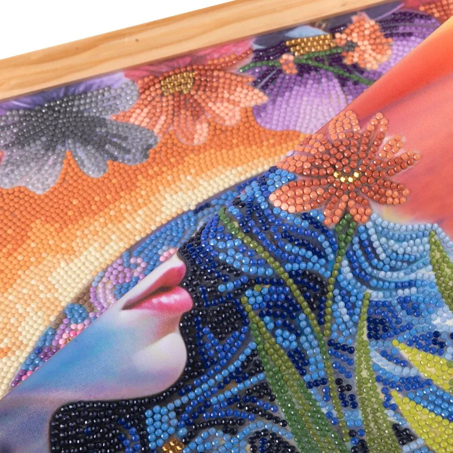 Craft Buddy Luna Goddess scroll diamond painting 40x50 maan